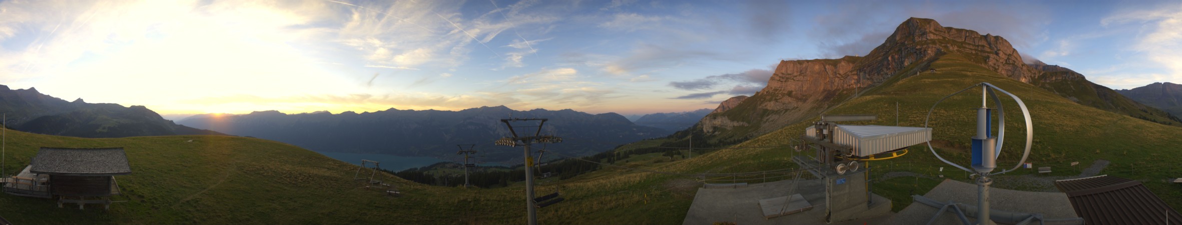 Axalp Sportbahnen Axalp - Windegg snow cam captured at 12 September 2026 at 7:48 pm GMT+2