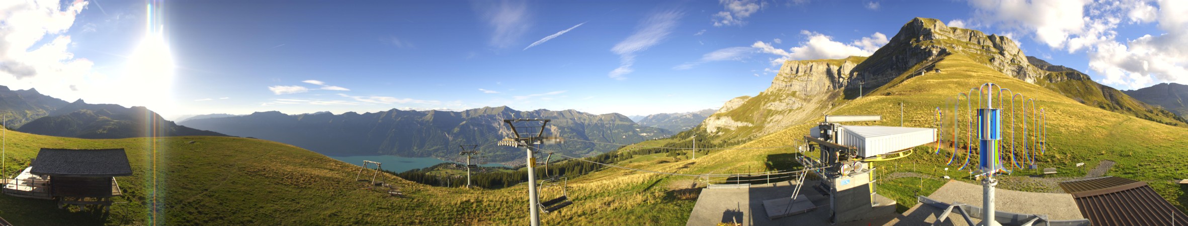 Axalp Sportbahnen Axalp - Windegg snow cam captured at 15 September 2026 at 6:13 pm GMT+2