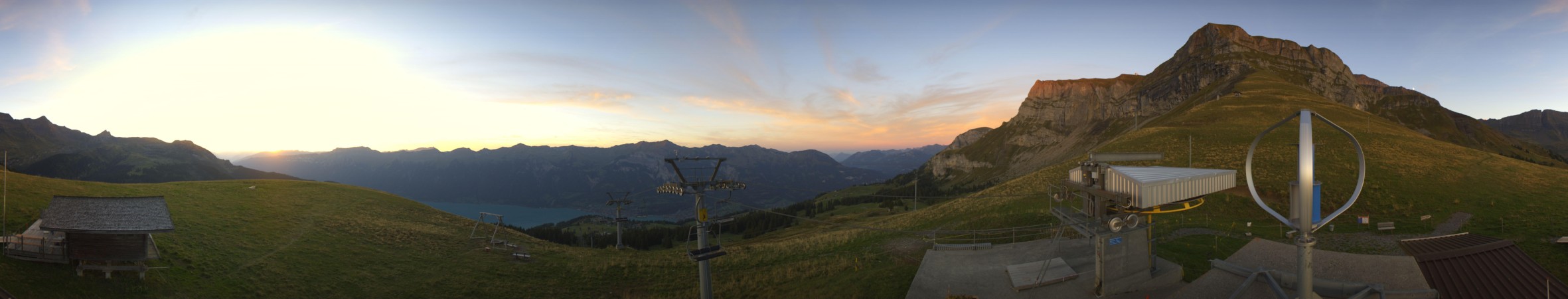 Axalp Sportbahnen Axalp - Windegg snow cam captured at 19 September 2026 at 7:41 pm GMT+2