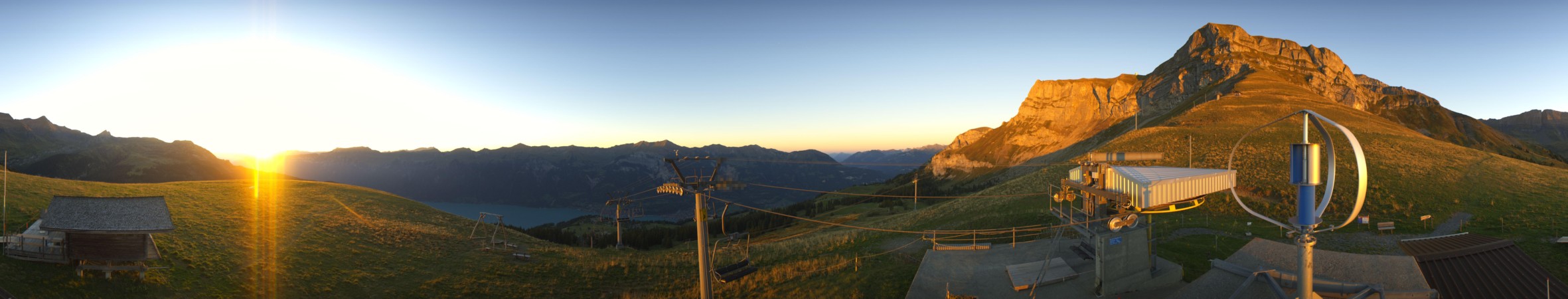 Axalp Sportbahnen Axalp - Windegg snow cam captured at 22 September 2026 at 7:40 pm GMT+2