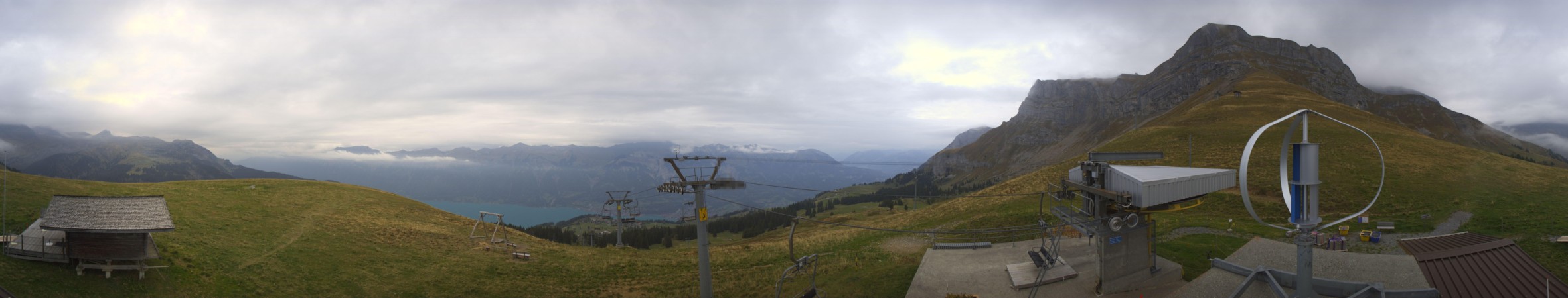 Axalp Sportbahnen Axalp - Windegg snow cam captured at 1 October 2026 at 7:18 pm GMT+2