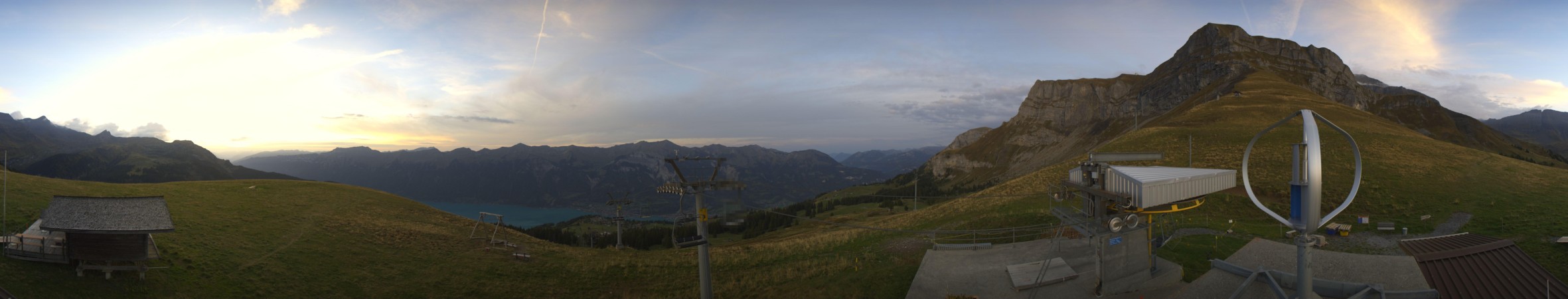 Axalp Sportbahnen Axalp - Windegg snow cam captured at 3 October 2026 at 7:15 pm GMT+2