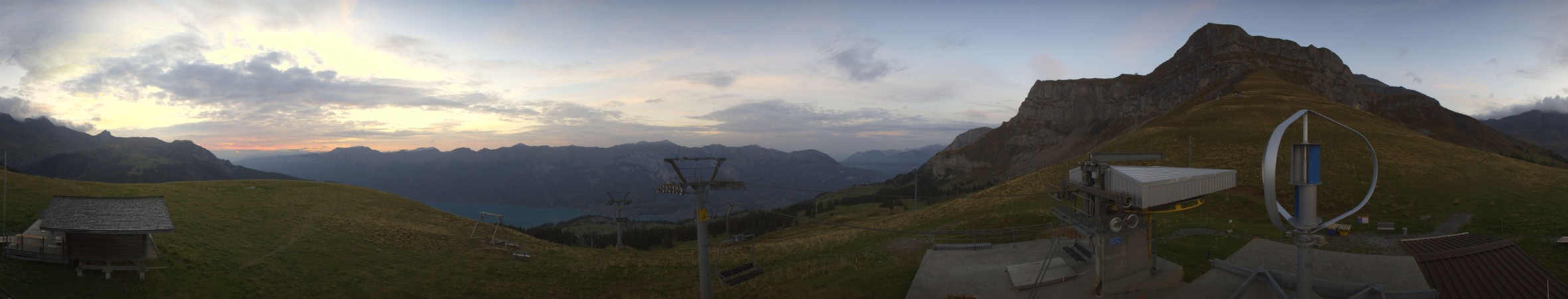 Axalp Sportbahnen Axalp - Windegg snow cam captured at 4 October 2026 at 7:17 pm GMT+2