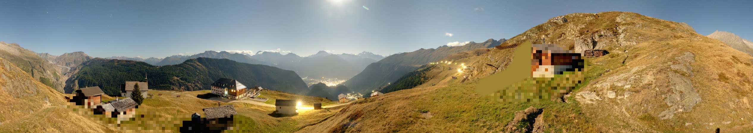 Belalp Bahnen Aletschbord snow cam captured at 23 September 2026 at 11:54 pm GMT+2