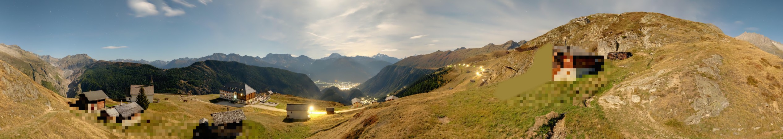 Belalp Bahnen Aletschbord snow cam captured at 24 September 2026 at 11:56 pm GMT+2