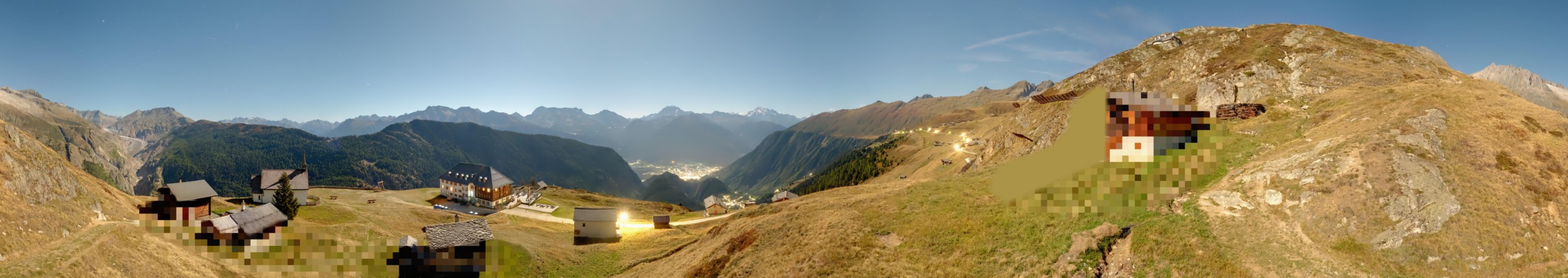 Belalp Bahnen Aletschbord snow cam captured at 25 September 2026 at 11:46 pm GMT+2
