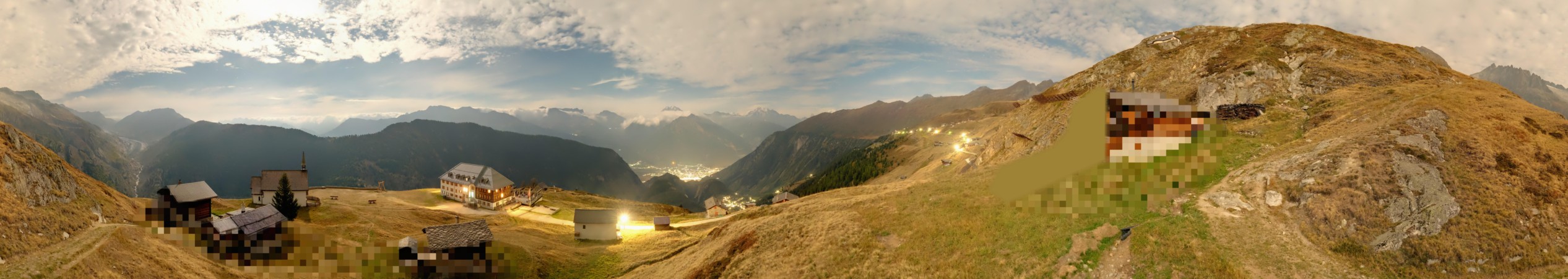 Belalp Bahnen Aletschbord snow cam captured at 29 September 2026 at 11:50 pm GMT+2