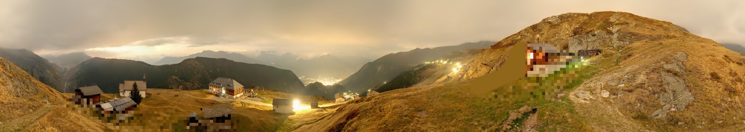 Belalp Bahnen Aletschbord snow cam captured at 30 September 2026 at 11:59 pm GMT+2