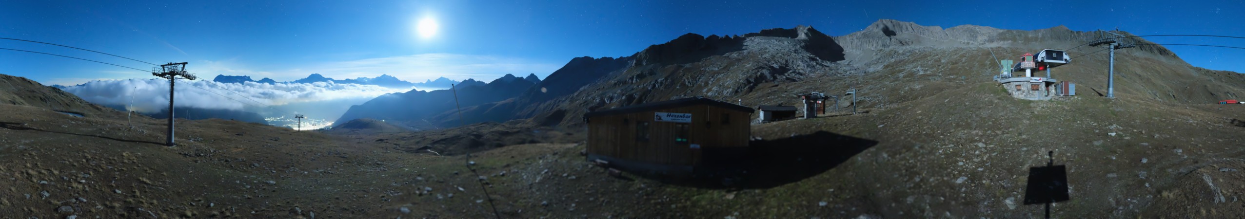 Belalp Bahnen Hohbiel snow cam captured at 21 September 2026 at 11:53 pm GMT+2