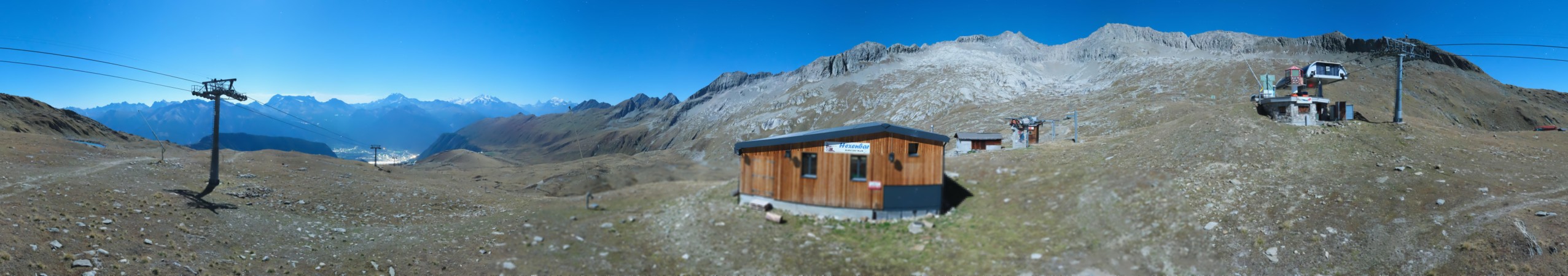 Belalp Bahnen Hohbiel snow cam captured at 26 September 2026 at 11:57 pm GMT+2
