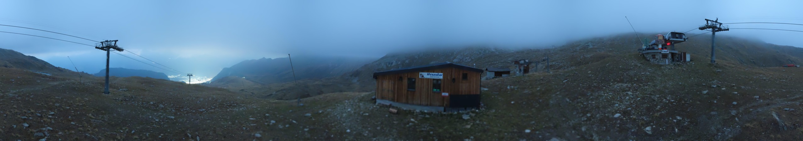 Belalp Bahnen Hohbiel snow cam captured at 30 September 2026 at 11:59 pm GMT+2