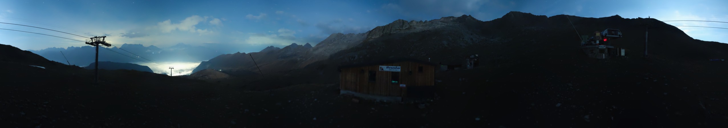 Belalp Bahnen Hohbiel snow cam captured at 2 October 2026 at 11:51 pm GMT+2