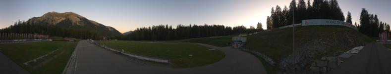 Biathlon Arena Lenzerheide AG Roland Biathlon Arena snow cam captured at 11 September 2026 at 7:47 pm GMT+2