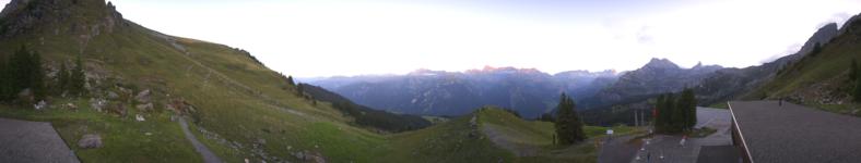 Braunwald Sportbahnen Gumen snow cam captured at 11 September 2026 at 7:58 pm GMT+2