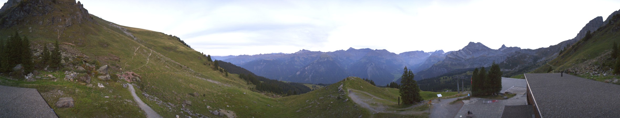 Braunwald Sportbahnen Gumen snow cam captured at 29 September 2026 at 7:30 pm GMT+2