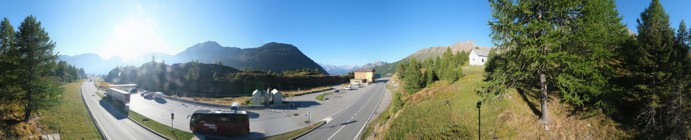 Brig Simplon Tourismus AG Simplonpass snow cam captured at 15 September 2026 at 6:13 pm GMT+2