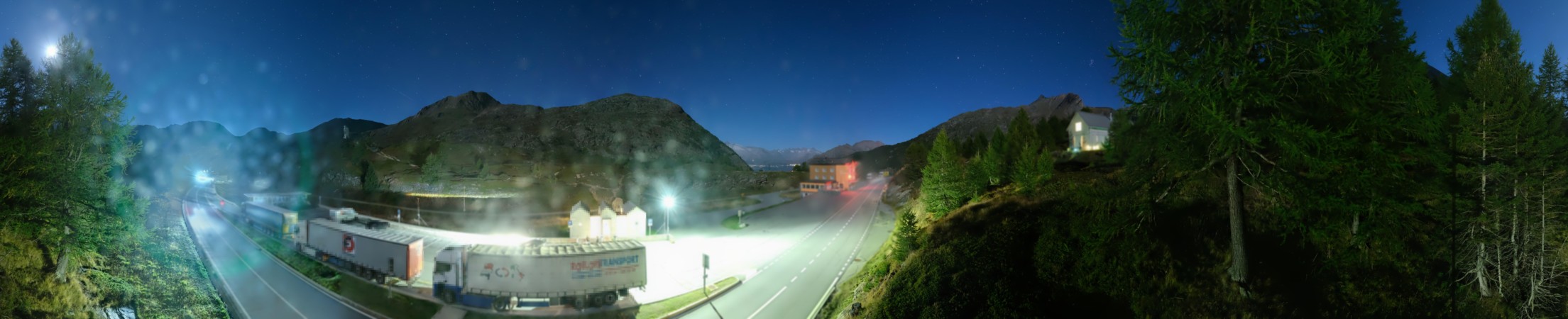 Brig Simplon Tourismus AG Simplonpass snow cam captured at 22 September 2026 at 11:54 pm GMT+2