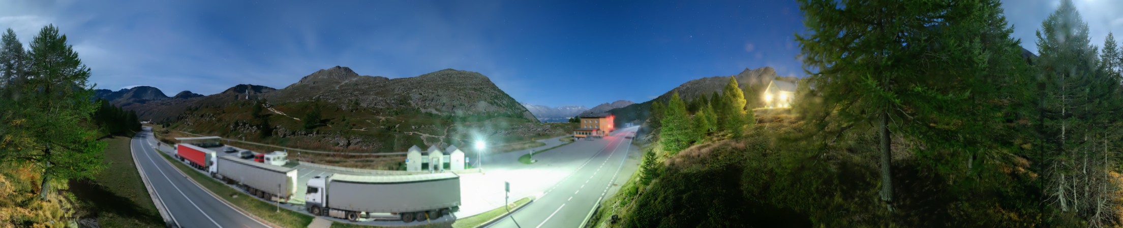 Brig Simplon Tourismus AG Simplonpass snow cam captured at 24 September 2026 at 11:46 pm GMT+2