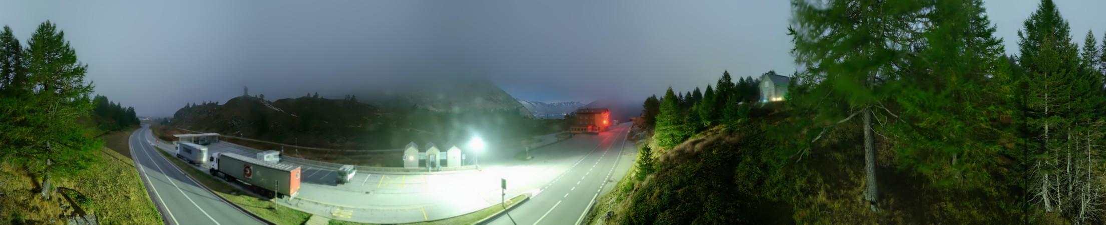 Brig Simplon Tourismus AG Simplonpass snow cam captured at 28 September 2026 at 11:43 pm GMT+2
