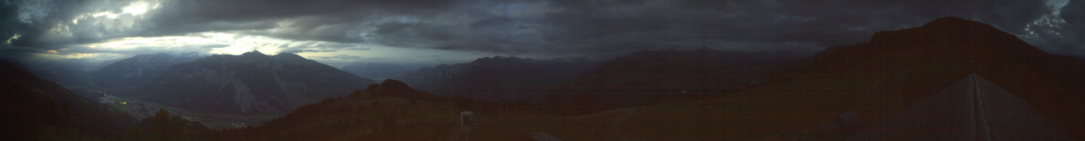 Chur-Dreibündenstein Bergbahnen AG Brambrüesch snow cam captured at 18 September 2026 at 8:09 pm GMT+2