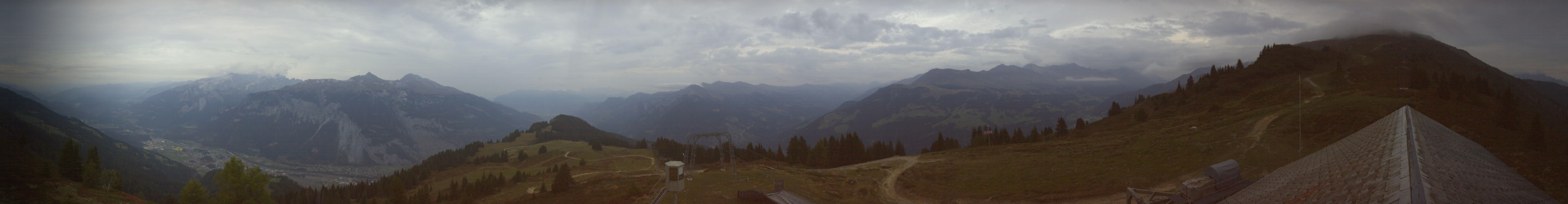 Chur-Dreibündenstein Bergbahnen AG Brambrüesch snow cam captured at 1 October 2026 at 7:20 pm GMT+2