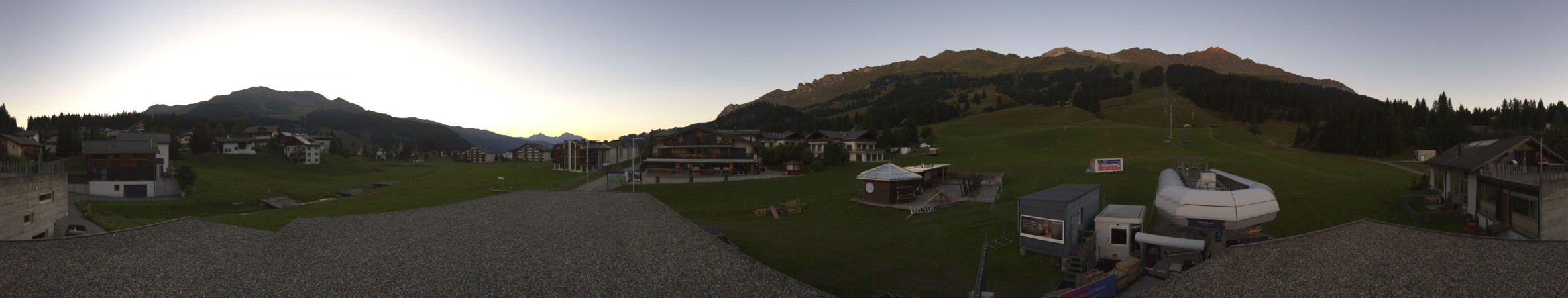 Churwalden - Parpan Gemeinde Heimberg - Parpan - Lenzerheide snow cam captured at 12 September 2026 at 7:48 pm GMT+2