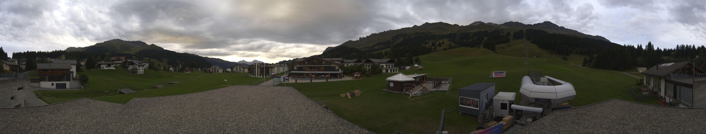 Churwalden - Parpan Gemeinde Heimberg - Parpan - Lenzerheide snow cam captured at 13 September 2026 at 7:27 pm GMT+2