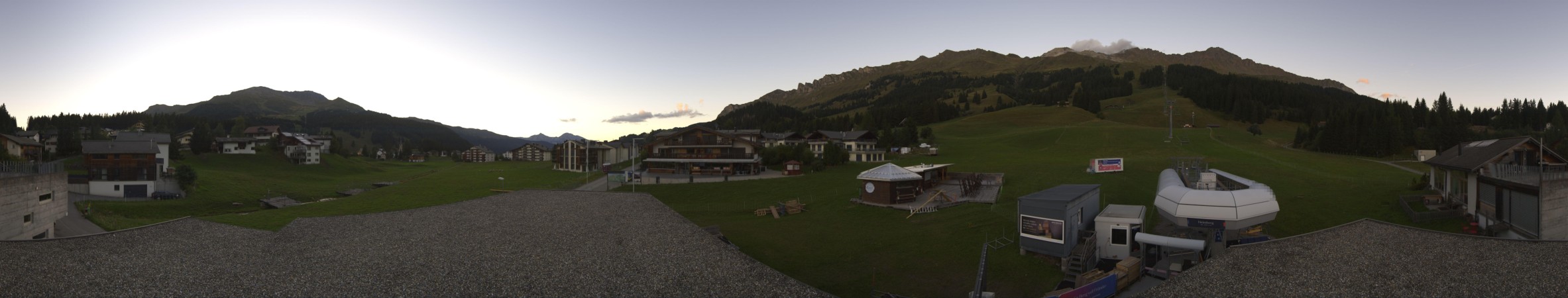 Churwalden - Parpan Gemeinde Heimberg - Parpan - Lenzerheide snow cam captured at 14 September 2026 at 7:40 pm GMT+2