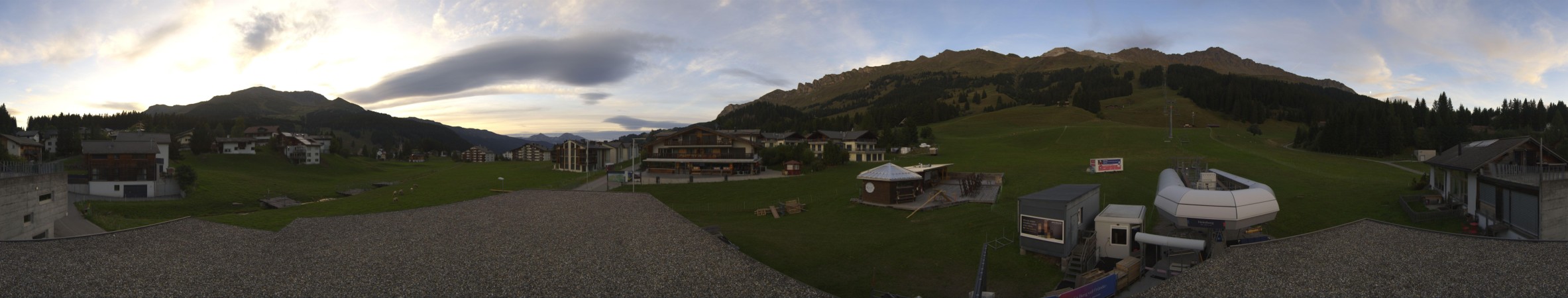 Churwalden - Parpan Gemeinde Heimberg - Parpan - Lenzerheide snow cam captured at 20 September 2026 at 7:17 pm GMT+2