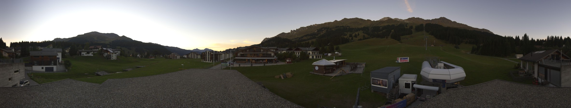 Churwalden - Parpan Gemeinde Heimberg - Parpan - Lenzerheide snow cam captured at 26 September 2026 at 7:27 pm GMT+2