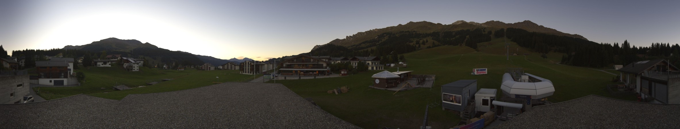 Churwalden - Parpan Gemeinde Heimberg - Parpan - Lenzerheide snow cam captured at 27 September 2026 at 7:33 pm GMT+2