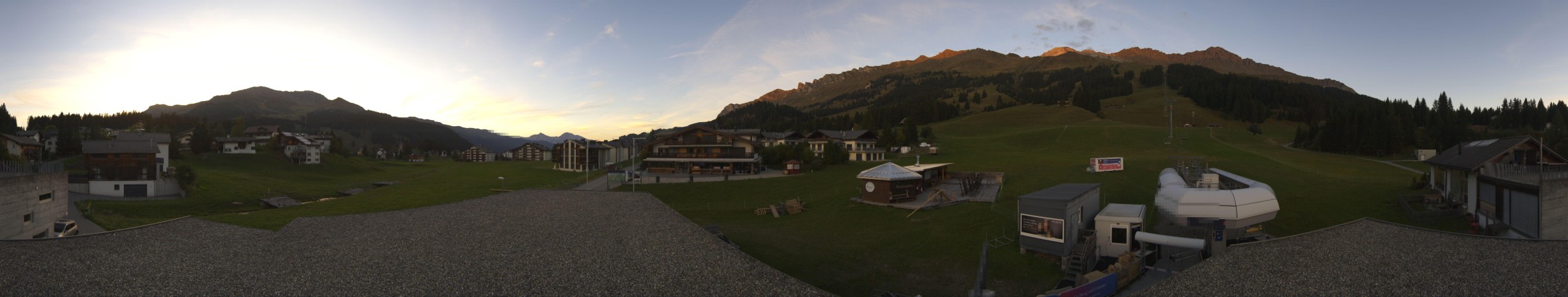 Churwalden - Parpan Gemeinde Heimberg - Parpan - Lenzerheide snow cam captured at 28 September 2026 at 7:20 pm GMT+2