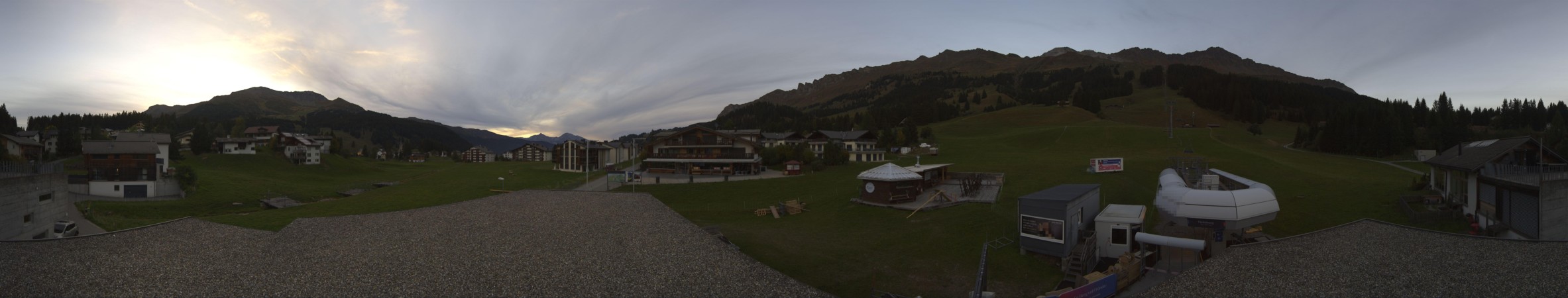 Churwalden - Parpan Gemeinde Heimberg - Parpan - Lenzerheide snow cam captured at 29 September 2026 at 7:30 pm GMT+2