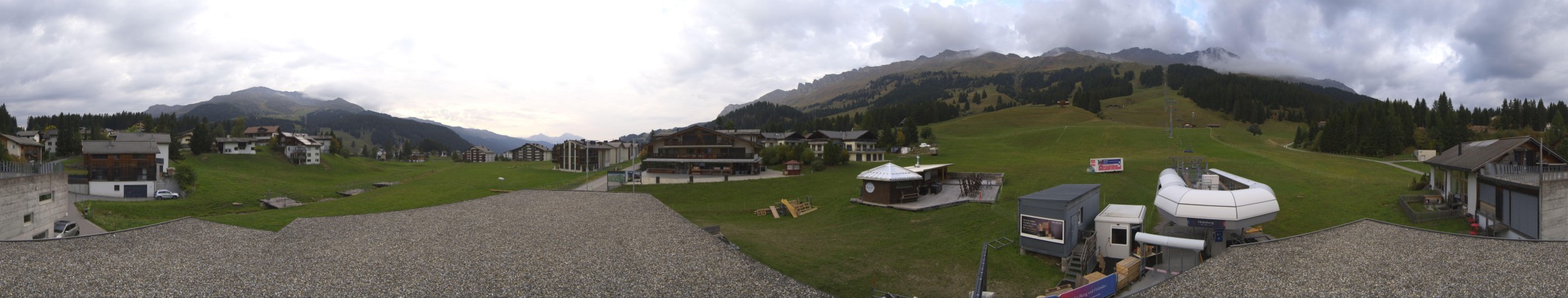 Churwalden - Parpan Gemeinde Heimberg - Parpan - Lenzerheide snow cam captured at 1 October 2026 at 6:32 pm GMT+2