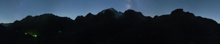 Evolène Région Tourisme Arolla snow cam captured at 11 September 2026 at 11:50 pm GMT+2