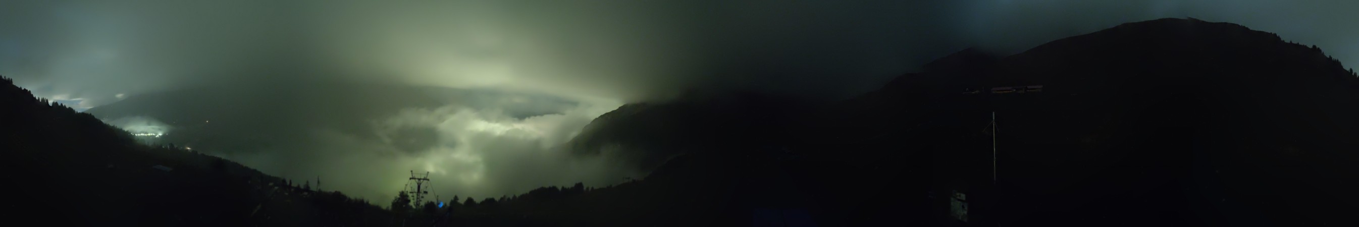 Evolène Région Tourisme Evolène snow cam captured at 16 September 2026 at 11:58 pm GMT+2