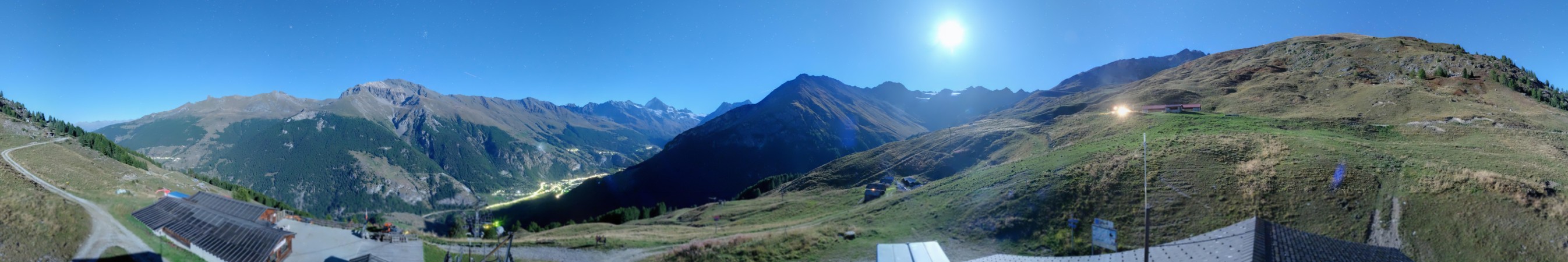Evolène Région Tourisme Evolène snow cam captured at 22 September 2026 at 11:54 pm GMT+2