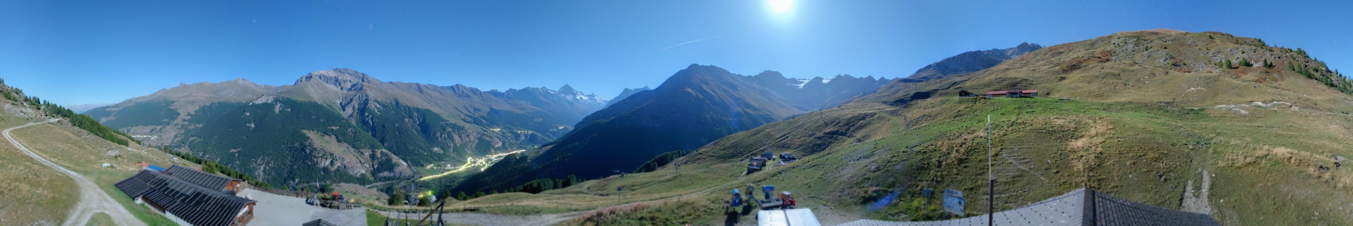 Evolène Région Tourisme Evolène snow cam captured at 23 September 2026 at 11:55 pm GMT+2