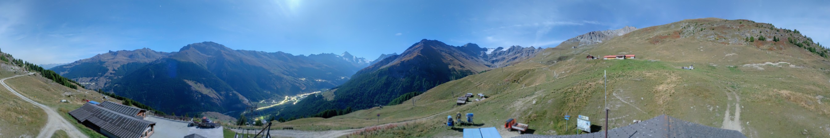 Evolène Région Tourisme Evolène snow cam captured at 28 September 2026 at 11:55 pm GMT+2