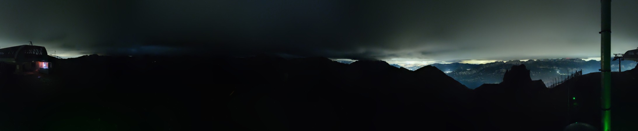 Flumserberg Bergbahnen AG Leist snow cam captured at 13 September 2026 at 11:54 pm GMT+2