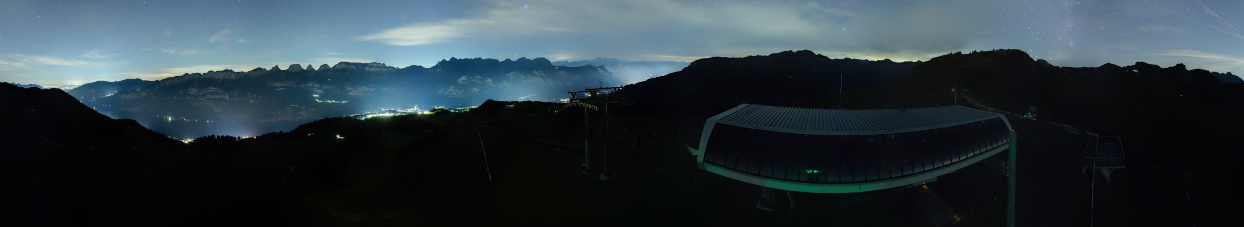 Flumserberg Bergbahnen AG Prodkamm snow cam captured at 12 September 2026 at 11:52 pm GMT+2