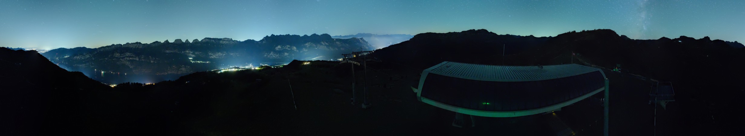 Flumserberg Bergbahnen AG Prodkamm snow cam captured at 14 September 2026 at 11:54 pm GMT+2