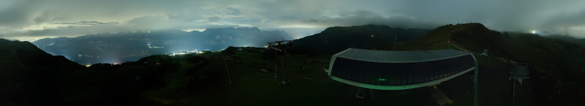 Flumserberg Bergbahnen AG Prodkamm snow cam captured at 17 September 2026 at 11:49 pm GMT+2