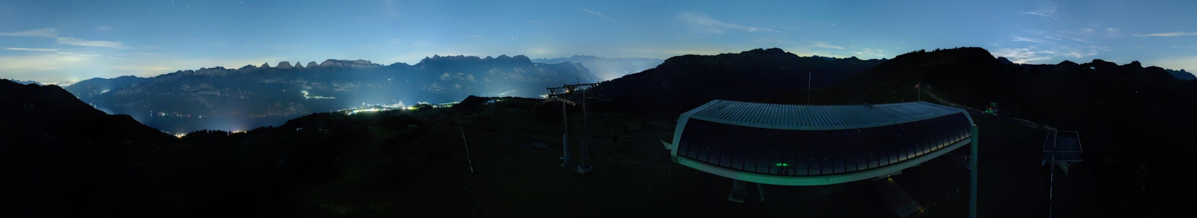 Flumserberg Bergbahnen AG Prodkamm snow cam captured at 19 September 2026 at 11:55 pm GMT+2