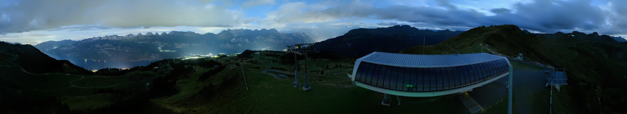 Flumserberg Bergbahnen AG Prodkamm snow cam captured at 20 September 2026 at 11:53 pm GMT+2