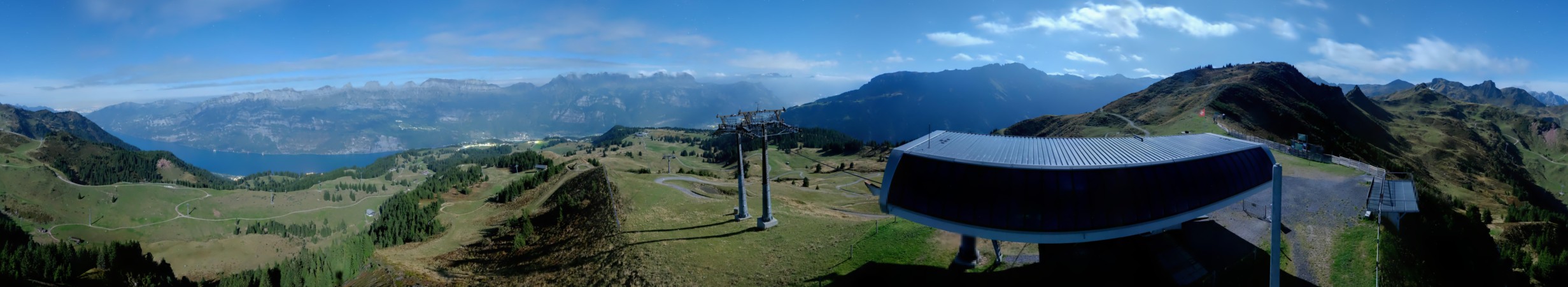 Flumserberg Bergbahnen AG Prodkamm snow cam captured at 24 September 2026 at 11:50 pm GMT+2