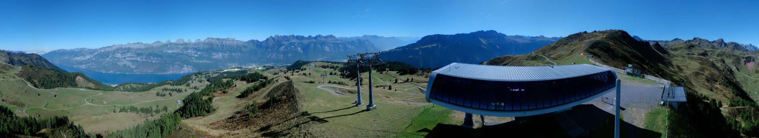 Flumserberg Bergbahnen AG Prodkamm snow cam captured at 25 September 2026 at 11:51 pm GMT+2