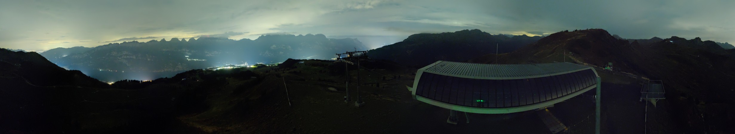 Flumserberg Bergbahnen AG Prodkamm snow cam captured at 4 October 2026 at 11:55 pm GMT+2