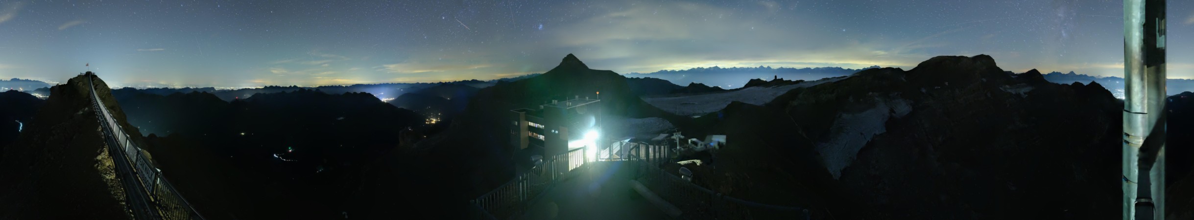 Gstaad 3000 Glacier3000 snow cam captured at 12 September 2026 at 11:48 pm GMT+2