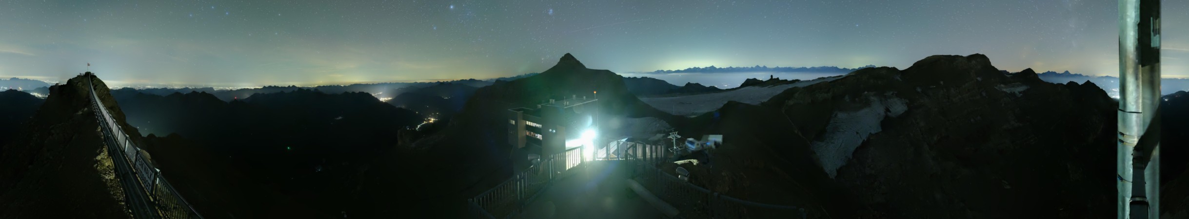 Gstaad 3000 Glacier3000 snow cam captured at 18 September 2026 at 11:50 pm GMT+2